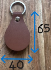 cuir marron goute d’eau bis bis (Personnalisé)