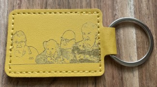 photo AGO cuir jaune rectangulaire bis (Personnalisé)
